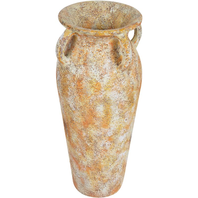 Retro Decorative Vase Terracotta Handmade Multicolour Feraj