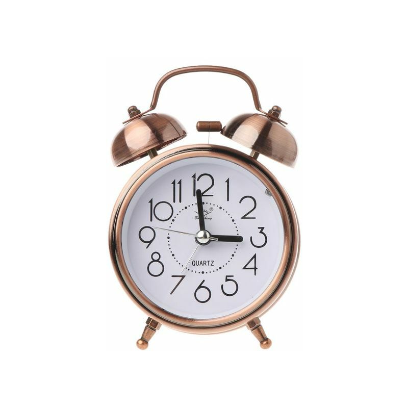 Retro Desktop sveglia meccanica luce notturna