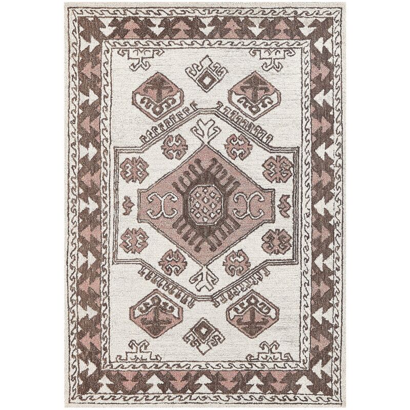 Beliani Rug Tomarza Multicolour 160 X 230 Cm Wool