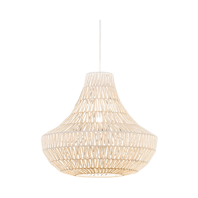 Retro Pendant Light White 50 cm - Lina Cono 50