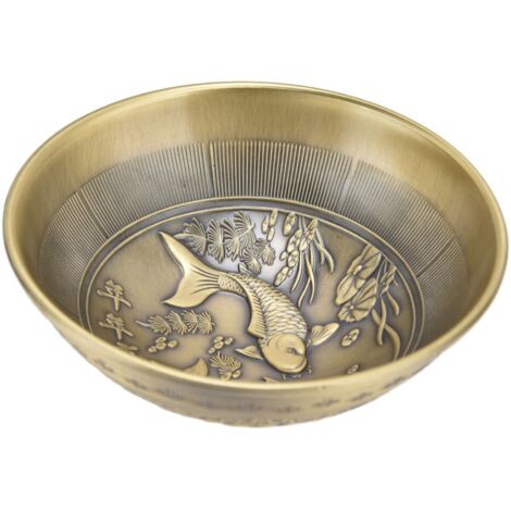 Retro Home Incense Burner Copper Alloy Smoked Incense Burner Holder for Study Room Entrance HallBronze 278