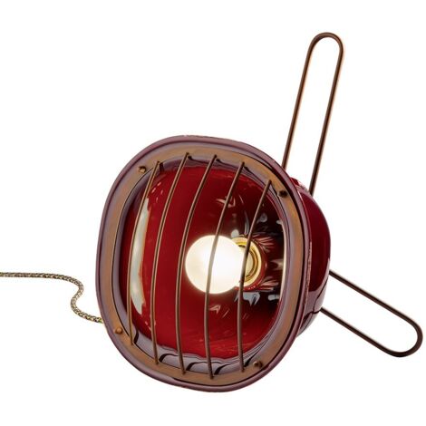 RETRO' INDUSTRIAL C1655, Tischlampe, Ferroluce