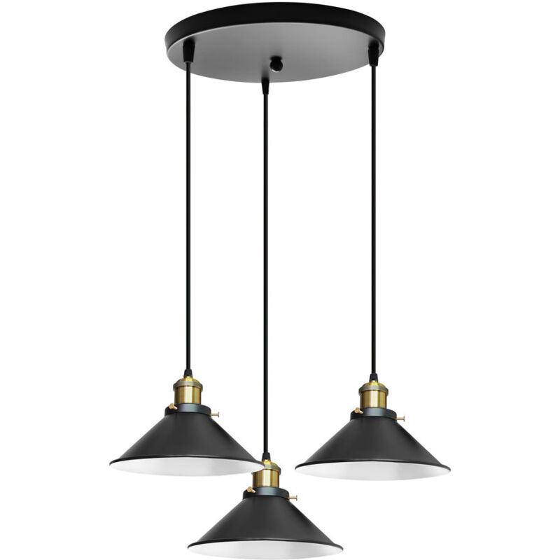 Image of Retro Industrial Pendant Lights Metal Ceiling&hellip;