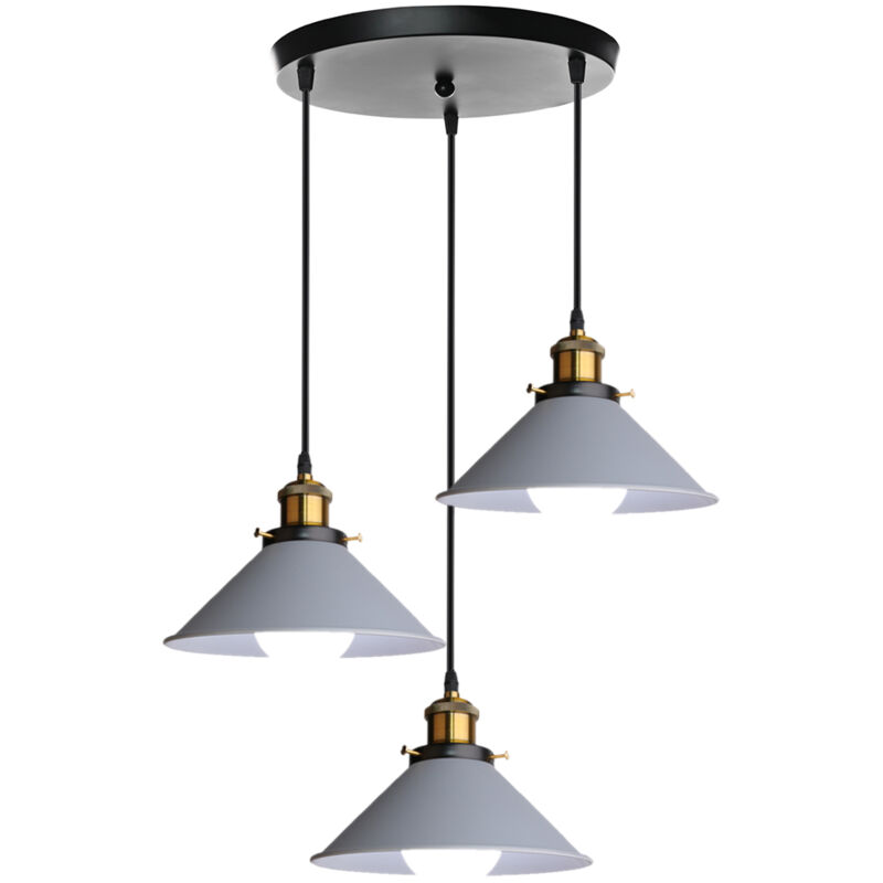 Image of Retro Industrial Pendant Lights Metal Ceiling&hellip;