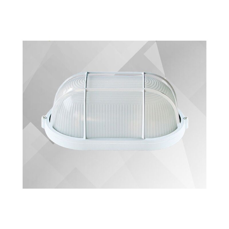 Mimiy - Retro Industrial Wall Light,Nautical Bulkhead Wall Lamp, Indoor Or Outdoor Wall Sconcet, E27 White