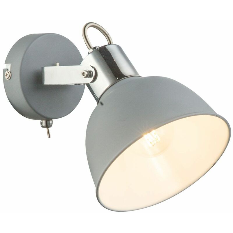 Image of Etc-shop - Lampada da parete retrò dimmerabile telecomando per soggiorno, spot mobile in un set con lampade a led rgb