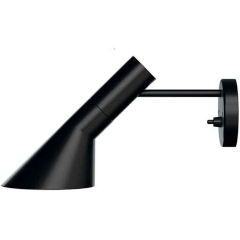 Retro-LED-Wandleuchte mit verstellbarem Metallschirm in Hornform, dekorative Nachttischlampe für den Flur
