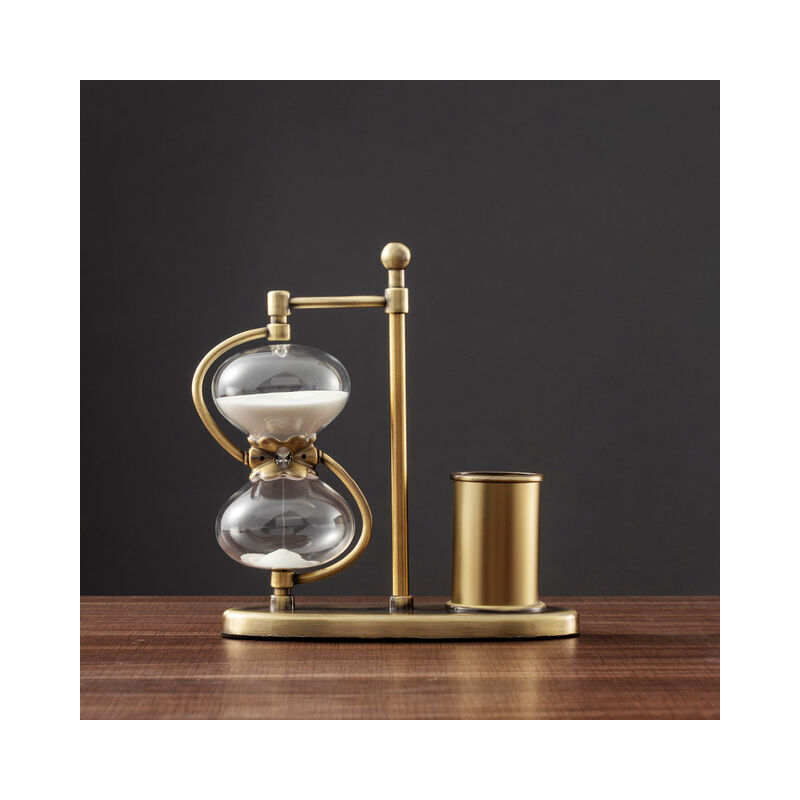 Retro Metal Sandglass Timer 15/30 min 1 ora