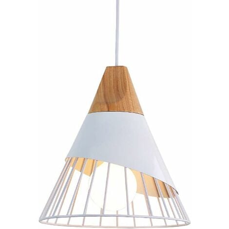SEVEN - Lampe plafond blanc diamètre 50