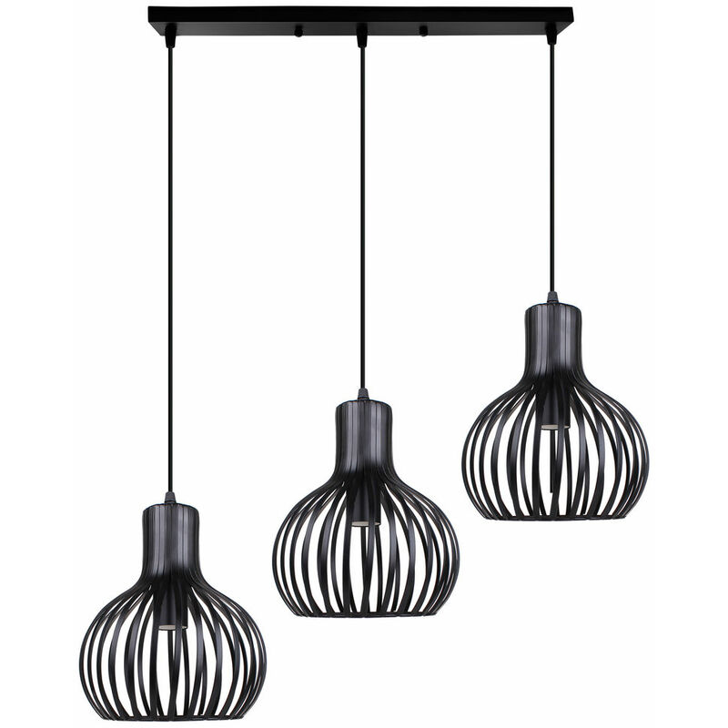 Image of Vintage Pendant Light Fixture Spiral Industial&hellip;