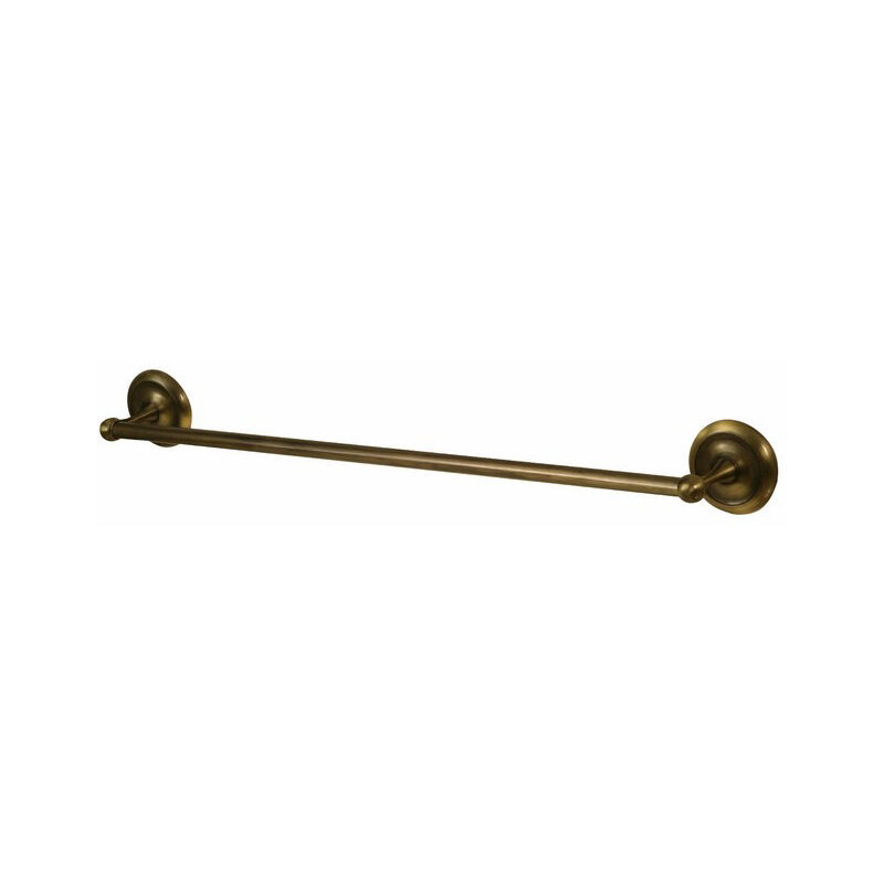 Bisk - Porte Serviette Salle De Bain Laiton Antique 460Mm