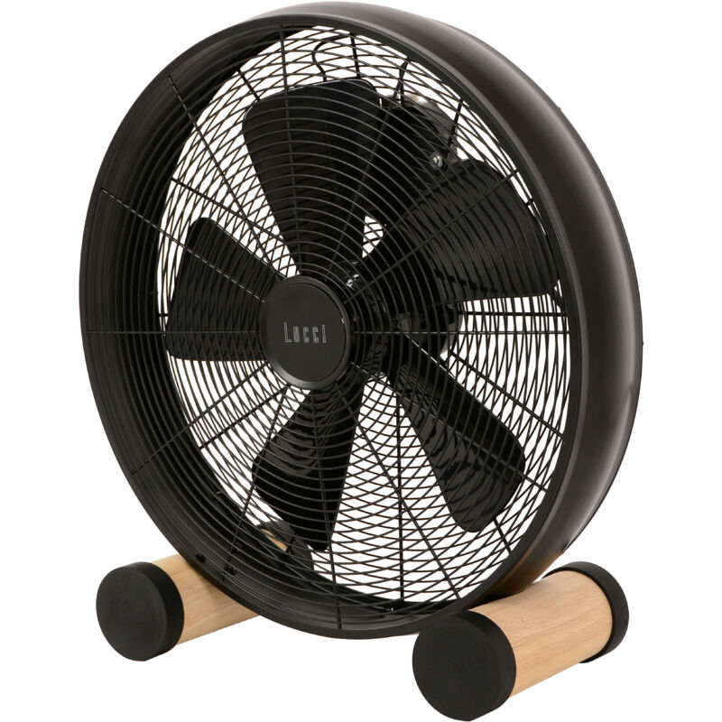 Portable Fan Breeze Floor Black