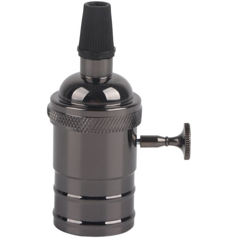 Retro Style E27 Lamp Base Lamp Holder with Switch Pendant Light Accessories