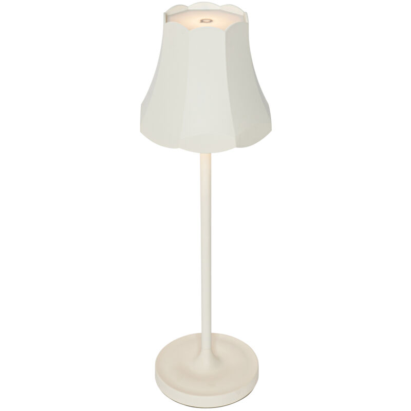 Image of Retro Table Lamp Rechargeable IP44 Off-White&hellip;