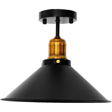 main image of "Retro Vintage Industrial Metal Chandelier Loft Light Pendant Ceiling Lamp Base Holder"