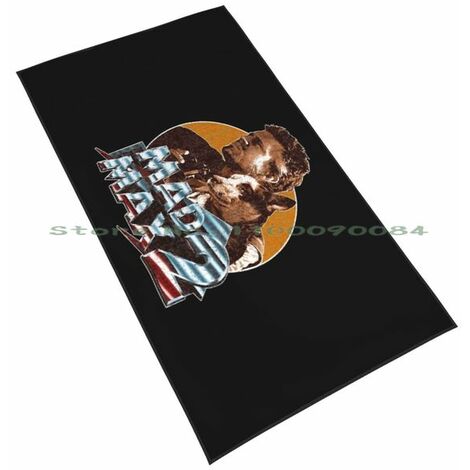 Retro Vintage Mad Max Retro Welle Schnell Trockenen Handtuch Gym Sport Bad Tragbare Gruß Moin Anrede Ei Gude Frankfurt Hessen,Standard Towel 40x70,One Side Print