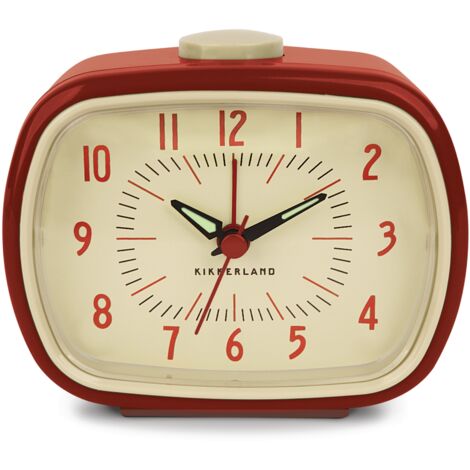 Retro Wecker Rot