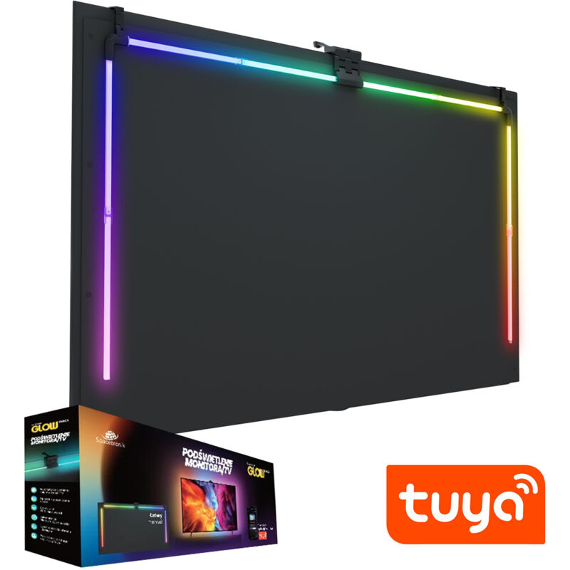 Rétroéclairage du téléviseur Spacetronik Glow Three de 75 pouces