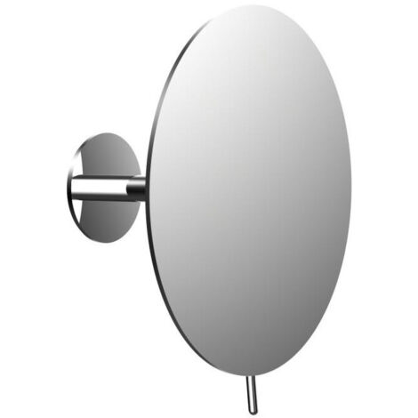 Rétroviseur adhésif rond, d 200 mm, sans rebord 3 volets chromé EMCO