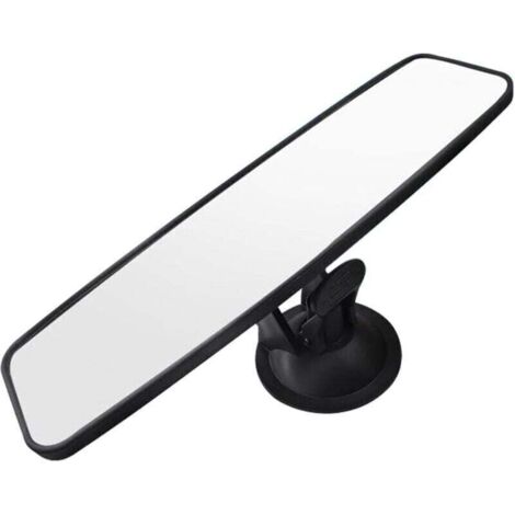 Rétroviseur avec ventouse, rétroviseur anti-éblouissement pour moniteur de conduite, rétroviseurs intérieurs universels pour voiture avec rétroviseur intérieur convexe grand angle pour voiture