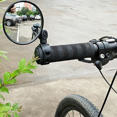 Rétroviseur convexe réglable pour VTT