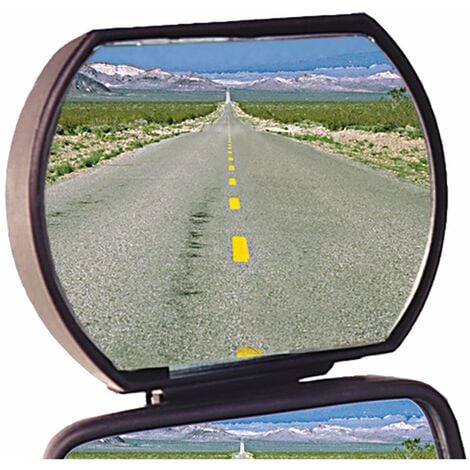 ShenMo Lot de 1 Voiture Rétroviseurs Extérieur d'Angle Mort Ronde Auto  Rétroviseurs Aveugle Miroir d'Angle Mort Grand Angle Réglable Blind Spot  Mirror 