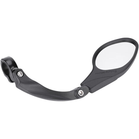 Rétroviseur de guidon de vélo avec vue arrière à rotation 360° pour VTT et vélos de route (gauche)