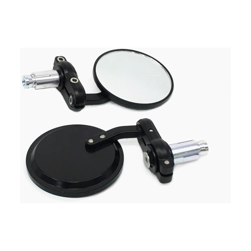 Rétroviseur de moto, rétroviseurs d'extrémité de guidon de moto universels 7/8 pouces (22 mm), haute définition, antidéflagrants. Rétroviseurs de