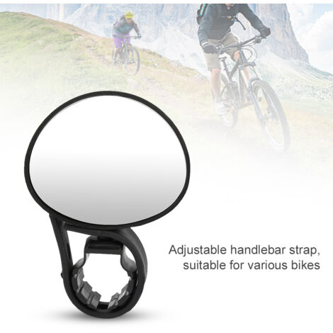 Rétroviseur de Vélo Réglable pour Guidon de VTT et Route - Vue Arrière