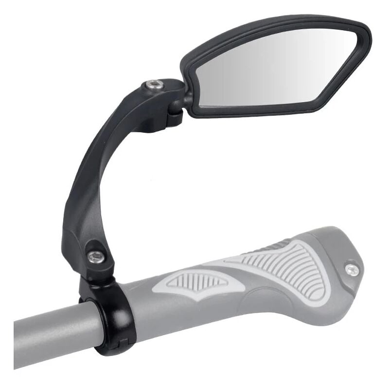 Fei Yu - Rétroviseur de vélo, rétroviseur de guidon de vélo, hd, résistant aux chocs, lentille en verre, réglable, contrôle de rotation à 360 degrés