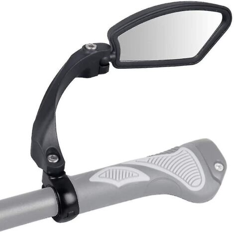 Rétroviseur de vélo, rétroviseur de guidon, HD, résistant aux chocs, lentille en verre, réglable, rotation à 360°, pour le contrôle de la qualité du véhicule, rétroviseur droit pour vélo