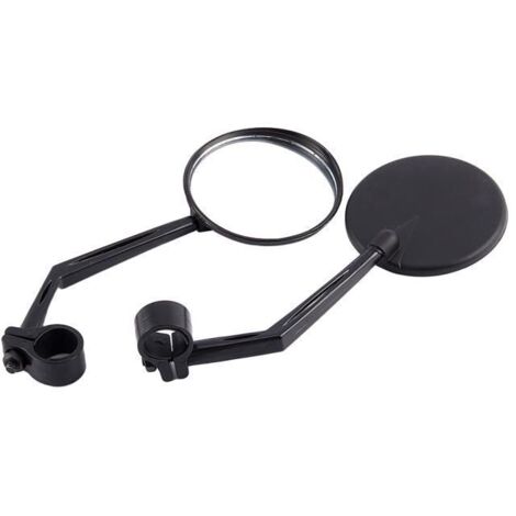 Rétroviseur de vélo Tbest - Nouveau rétroviseur latéral noir pour guidon moto vélo