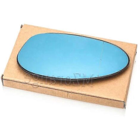 Rétroviseur extérieur chauffant pour BMW E90 (compatible E92, E91, E93, E82, E88, E86, E85, Z4) - Référence : 51167157247 / 51167157246 - Bleu L