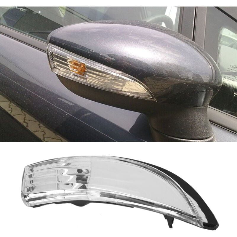 Image of ZVD - Rétroviseur extérieur transparent pour Ford Fiesta MK7/MK7.5 2009-2017, côté droit