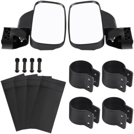 Rétroviseur latéral de moto réglable, conception convexe pour UTV Polaris Ranger RZR Can Am