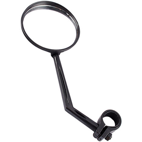 Rétroviseur latéral noir pour guidon de moto et vélo, miroir arrière
