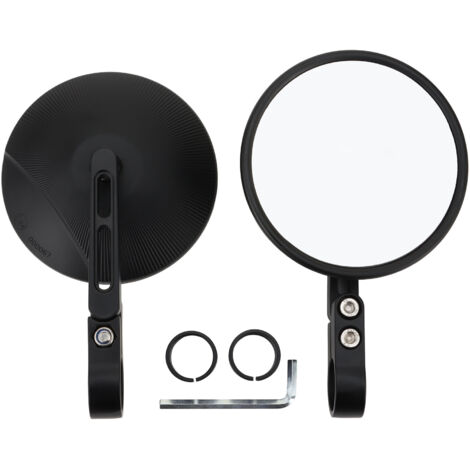 Rétroviseur réglable GOOFIT pour moto et vélo, universel pour guidon 22-24 cm