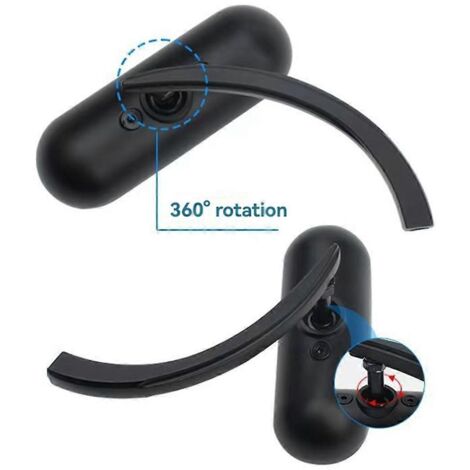 Rétroviseur universel pour moto M10, style classique rétro B--