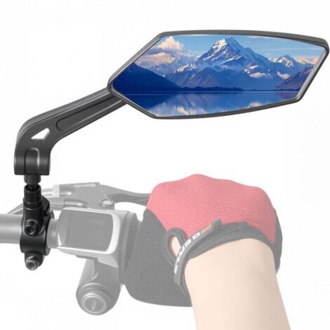 Lot De 2 Miroirs De Casque De , RéTroviseur De RéGlable à 360 DegréS RéTroviseur De LéGer Pour