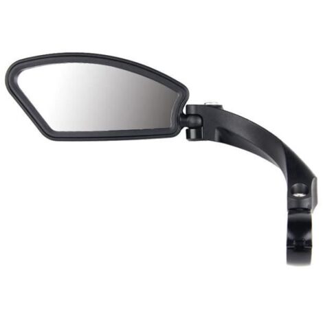 Rétroviseur vélo - ONEVER - Universel - Acier inoxydable - 360 degrés réglable - Noir