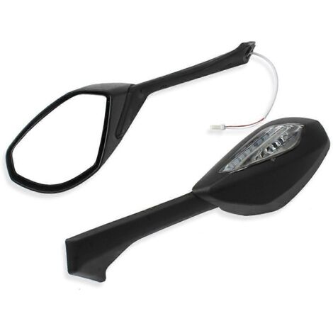 Rétroviseurs de moto avec clignotants LED pour Panigale V4 V4S--