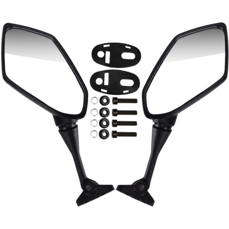 Rétroviseurs moto pour Honda CBR600RR, CBR600 F4, F4I, CBR1000RR, CBR250R - Paire gauche et droite