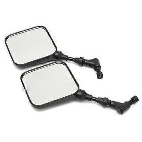 rétroviseurs noirs pour moto (compatibles avec les modèles 200, 250, DR350, DRZ 400 et DR650)