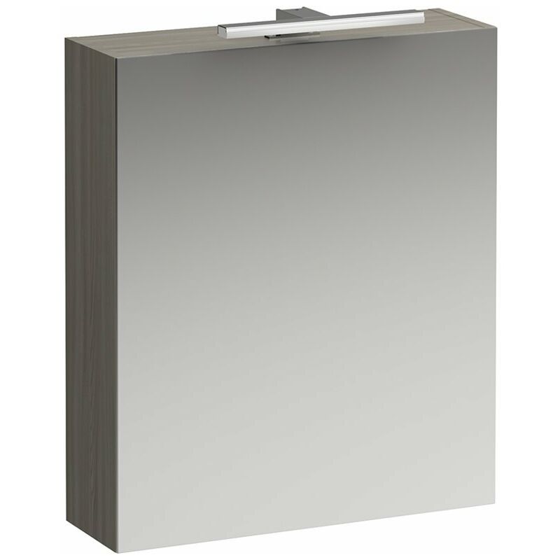 

Retrovisor de base 600 mm, 1 puerta, elemento de luz LED, bisagra a la derecha, color: Luz de olmo - H4027521102621