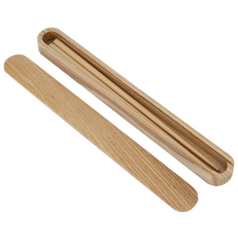 Reusable Wooden Chopsticks Portable Tableware Gift Set Kitchen Utensils for Eating with Box(White Wax Chopstick Box Chopsticks )