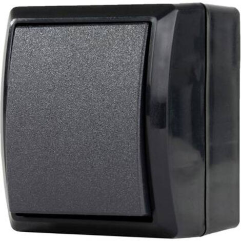 REV 0007301900 Interrupteur en saillie IP44 anthracite A721572