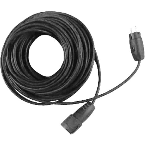 REV 0017258549 Strom Verlängerungskabel  16 A Schwarz 25.00 m H05RR-F 3F 3G 1,5 mm²