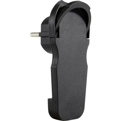 REV 0018260500 Fiche plate à contact de protection 230 V noir IP20 Q727892