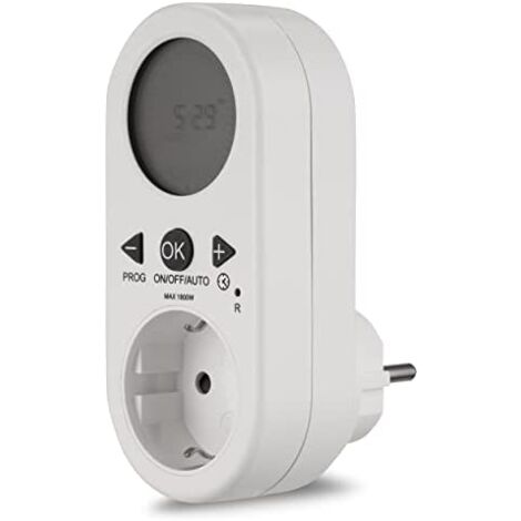 REV 0025030102 compteur d'électricité White Minuterie journalière