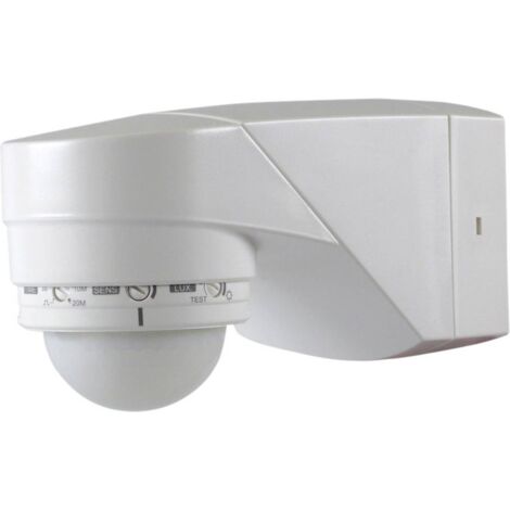 REV 0075362103 Da parete Rilevatore di movimento 360 ° Bianco IP55